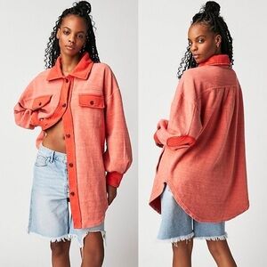Free people Ruby jacket scarlet ibis